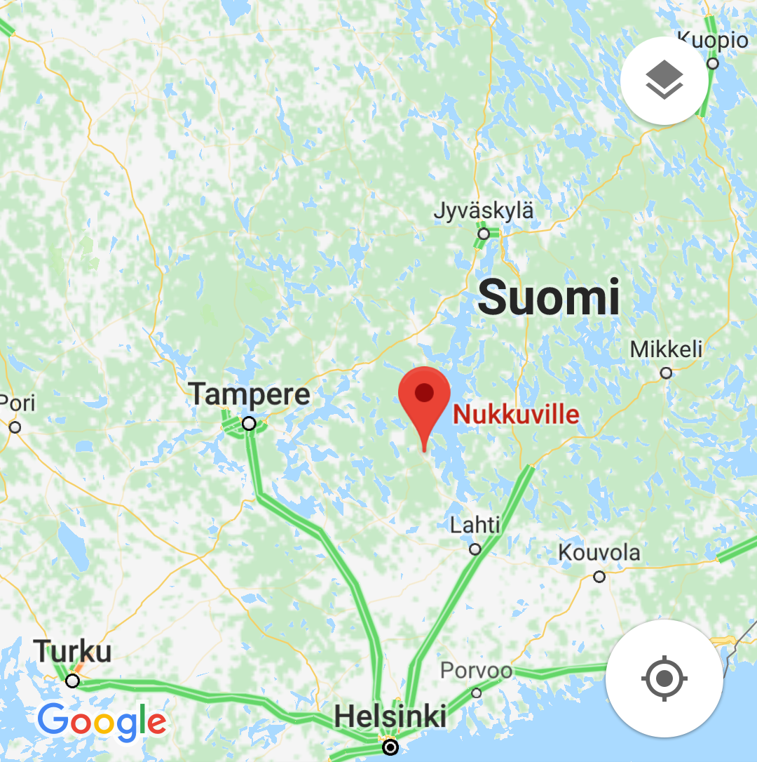 Myymälä kartalla. Tarkka osoite Likoniementie 5 Padasjoki